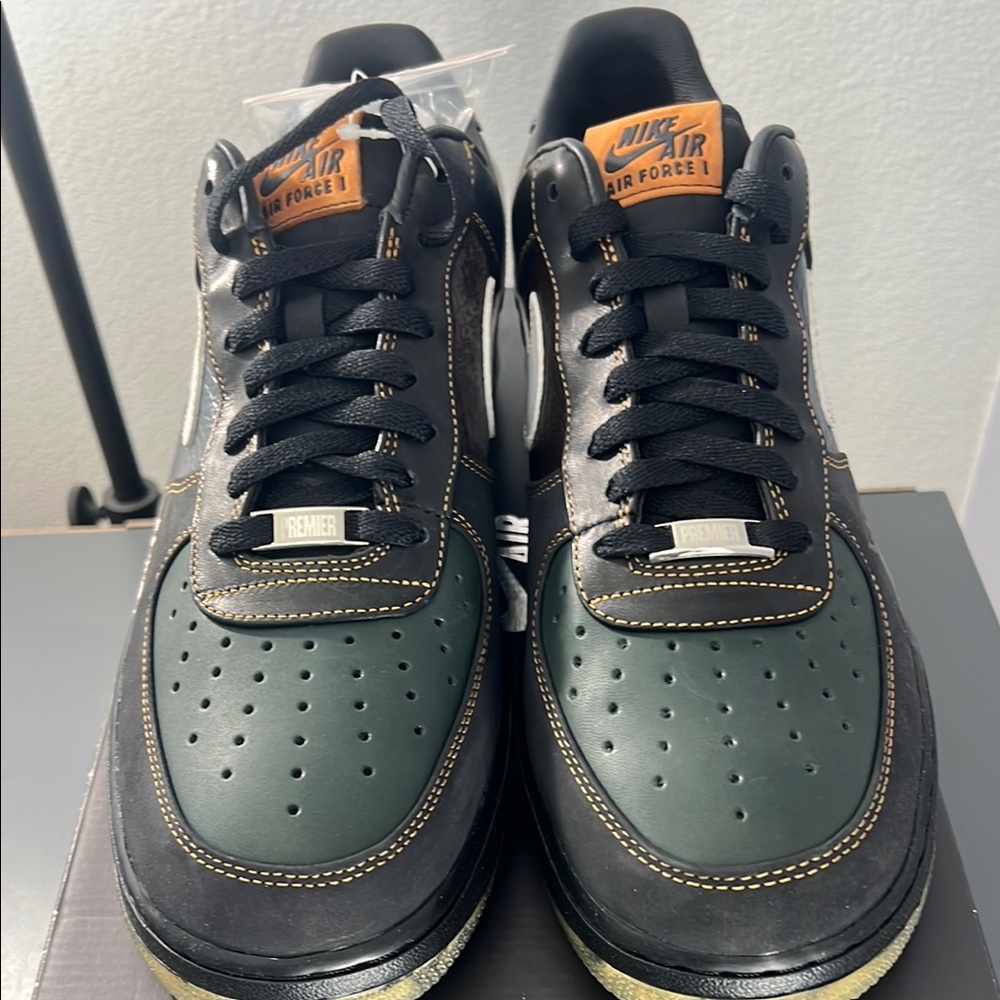 Nike Air Force 1 Low Premium Black Shoes
